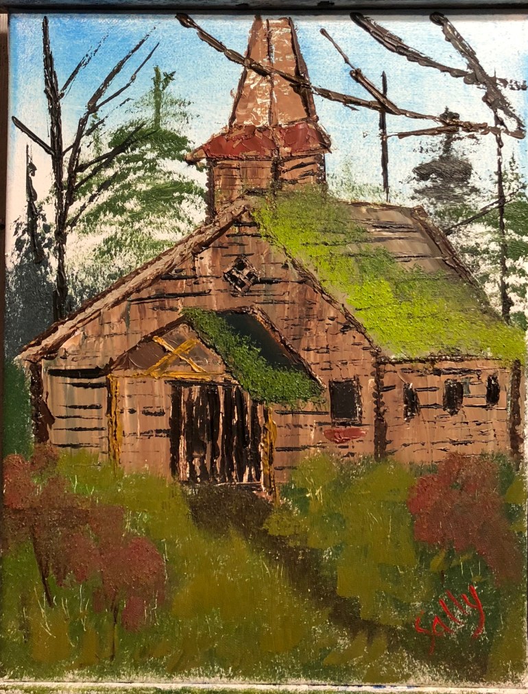 #53 Old Church in the Woods.