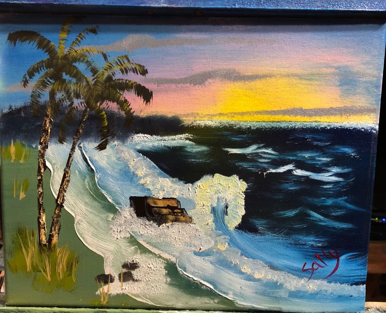 #68 Beach at Sunset.